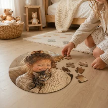 Puzzle 45 piese, altă imagine